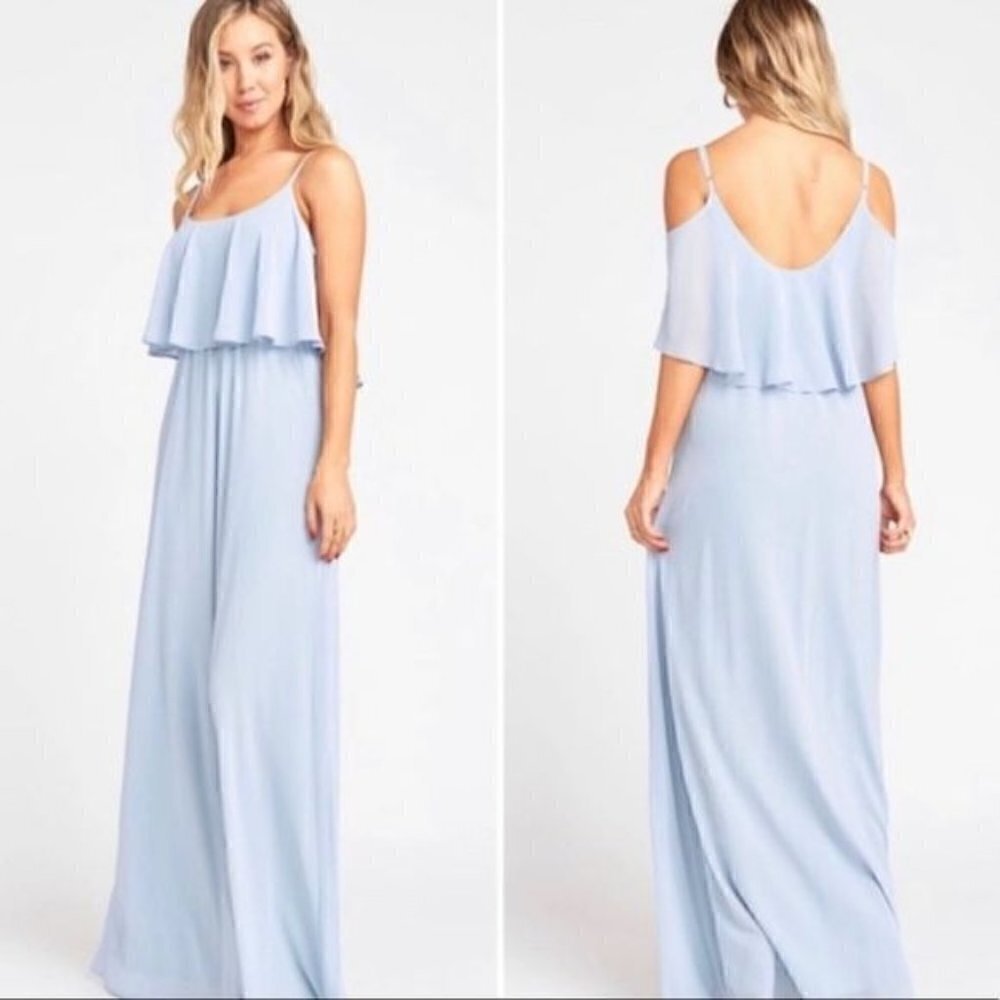 Show Me Your MuMu Caitlin Ruffle Maxi NWT